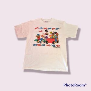 Vintage 90s quirky golf shirt by JULI